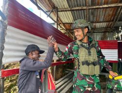 Satgas Yonif 509 Kostrad Berikan Bantuan Kesehatan Kepada Masyarakat Intan Jaya