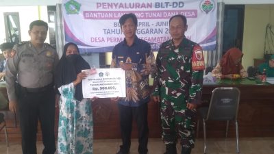 Penyaluran BLT-DD tahap 2 Desa Permisan Kecamatan Jabon Tahun Anggaran 2024