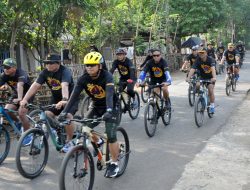 Dankolatmar Gowes Gembira Bersama Para Perwira Kolatmar