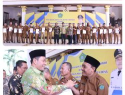242 Kades Terima SK Perpanjangan Masa Jabatan, Plt Bupati Subandi Ajak Kolaborasi dan Sinergi Wujudkan Desa Mandiri