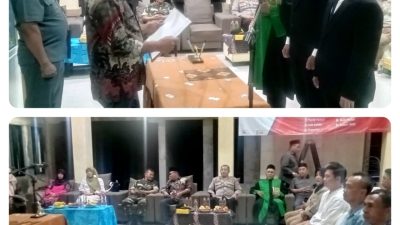 Pelantikan dan Pengambilan Sumpah Jabatan Perangkat Desa Terpilih Desa Boro