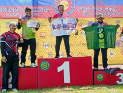 Atlet Panahan Puslatpurmar-8 Teluk Ratai Ukir Prestasi Dikejuaraan Bintaro Archery Festival Series 1
