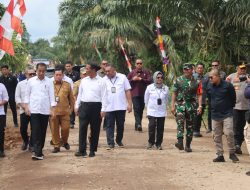 Pangdam Tanjungpura Pimpin Pengamanan dan Dampingi Presiden Kunjungan di Kotawaringin Timur