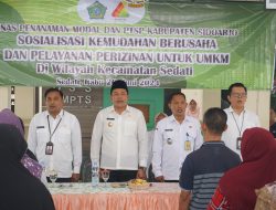 Plt Bupati Subandi dan DPM-PTSP Jemput Bola, Pelaku UMKM Semakin Mudah Urus Izin