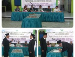 Pelantikan dan Pengambilan Sumpah Jabatan Perangkat Desa Sentul Kecamatan Tanggulangin