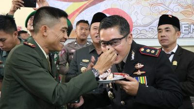 Letkol Inf Rinto Wijaya Beri Kejutan di HUT Bhayangkara ke-78