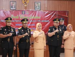 Kalapas Jember Menghadiri Acara Serah Terima Jabatan Kepala Kantor Imigrasi Kelas I TPI Jember