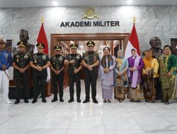 Gubernur Akmil Sambut Kasad dalam Rangka Wisuda Sarjana dan Tupdik Taruna Akademi Militer