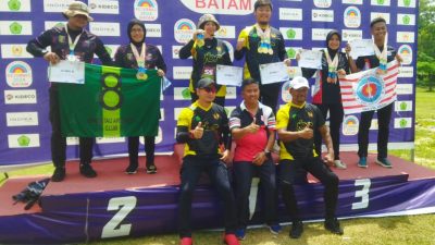 Atlet Panahan Puslatpurmar-8 Teluk Ratai Ukir Prestasi Dalam Ajang Kejuaraan Nasional Barebow 2024
