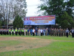 Polres Bondowoso Laksanakan Apel Dalam Kesiapan Pengamanan Pengesahan PSHT