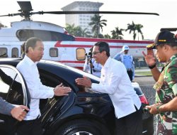 Presiden Joko Widodo melakukan kunjungan kerja ke Provinsi Lampung