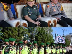 Dandim 0822 Bondowoso Hadiri Gelar Apel Pasukan Operasi Patuh Semeru 2024