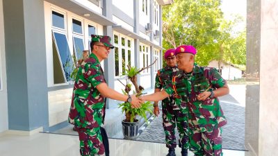 Puslatpurmar -5 Baluran Terima Kunker Tim Wasrik