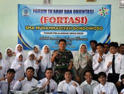 Kehadiran Kasdim 0822 Dinantikan Pelajar SMA Muhammadiyah Untuk Berikan Pembekalan Wasbang