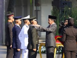 Presiden Joko Widodo Lantik 906 Perwira TNI-Polri dalam Upacara Praspa 2024