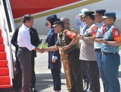 Pangdam IM dan Forkopimda Prov Aceh Sambut Kedatangan Presiden RI Ir. H. Joko Widodo di Provinsi Aceh