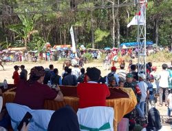 Dandim 0822 Bondowoso Hadiri Lomba Pacuan Kuda Pordasi Piala Bupati Cup Ta. 2024