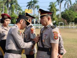 Kapolres Ogan Ilir Pimpin Sertijab Kapolsek Muara Kuang