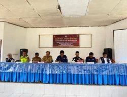 Hukmi Ketua PPK ,Saat Pembukaan Rapat Pleno Terbuka Rekapitulasi Kecamatan Rambang Kuang