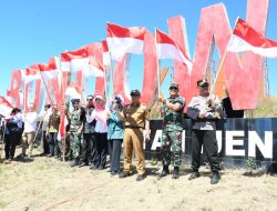 Kasdim 0822 Bondowoso Hadiri Pengibaran Bendera Merah Putih Serentak Rayakan HUT RI ke-79 di Bondowoso