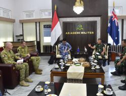 Audiensi Tim Advance Menhan Australia di Akademi Militer Magelang
