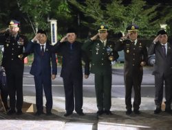 Komandan Kodim 0422/Lampung Barat Pimpin Apel Kehormatan dan Renungan Suci