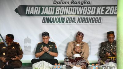 Hadir dalam Ziarah Makam Ki Ronggo pada Kirab HARJABO ke-205, Ini Pesan Dandim