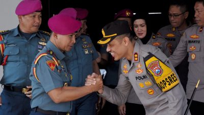 Dankolatmar Terima Kunjungan Kapolresta Pasuruan