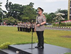 Kapolda Riau Irjen Pol Muhammad Iqbal pimpinan upacara peringatan Hari Juang Polri Tahun 2024
