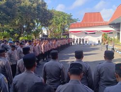 Polresta Banyuwangi Kerahkan Ratusan Personel Pelantikan DPRD Terpilih Berlangsung Kondusif