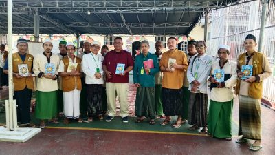 Lapas Jember Terima Bantuan 29 Al-Qur’an dari Ketua Ikatan Alumni Santri Sidogiri (IASS)