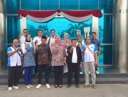BANK SUMSELBABEL Cabang Indralaya Sambut Audiensi DPC PPWI-Ogan Ilir