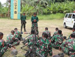 Prajurit Puslatpurmar-8 Teluk Ratai Laksanakan Latihan Mountaineering TW III Tahun 2024