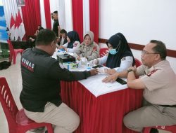 Pastikan Kondisi Kesehatan Personil Prima, Subsatgas Dokkes Laksanakan Rikkes Personel Polda Riau Terlibat OMP LK-2024