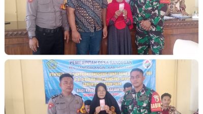 Penyaluran BLT-DD tahap 3 Desa Randegan Kecamatan Tanggulangin Tahun Anggaran 2024
