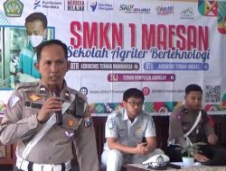 Satlantas Polres Bondowoso dan Jasa Raharja sosialisasi di Sekolah – Sekolah