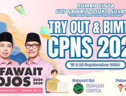 Try Out CPNS 2024 Gratis!! Gus Fawait: Saya Yakin Makin Banyak Warga Jember yang Lolos Tes CPNS