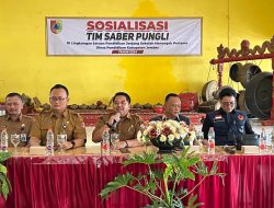 Sosialisasi Saber Pungli Oleh Dispendik Jember Di SMPN 1 Ambulu