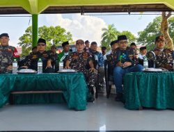 MISBAKHUL MUNIR HADIR DALAM APEL AKBAR SEBAGAI PENASEHAT GP ANSOR JATIM
