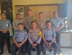 Kepala Pengamanan Lapas Jember Beserta Jajarannya Lakukan Kunjungan ke Polsek Patrang