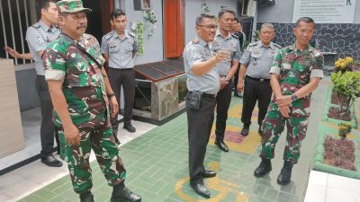 Lapas Jember Terima Kunjungan Komandan Secaba Rindam V Brawijaya Jember Letkol Inf. Agus Sutoro