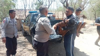Gercep Polsek Klabang Tangani ODGJ yang Mengamuk di Rumah Warga di Desa Blimbing