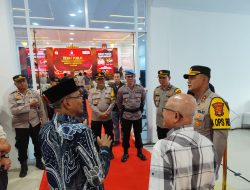 Polres Lampung Utara Amankan Debat Publik Pertama Calon Bupati dan Wakil Bupati