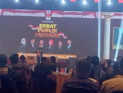 Debat Publik Pendana Calon Bupati dan Wakil Bupati Berjalan Sukses, KPU Mengucapkan Bersyukur