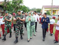 Tingkatkan Gizi, Kodim 0402/OKI-OI Lanjutkan Program Unggulan Kodam II/Sriwijaya “Dapur Masuk Sekolah”