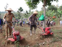 Polres Batu Gandeng Dinas Pertanian Aktifkan Lahan Tidur Wujudkan Ketahanan Pangan