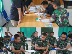 Letkol Inf Harizoni Pulungan, S.E., Laksanakan Kegiatan Wasev di Kodim 0422/Lampung Barat