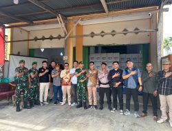 Komandan Kodim 0422/Lampung Barat Lepas Pendistribusian Logistik Pilkada 2024 di Kabupaten Pesisir Barat