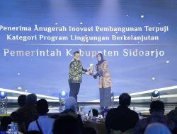 Berkat Pengelolaan Sampah, Hantarkan Sidoarjo Raih Anugerah Program Inovasi Pembangunan Terpuji Pada detikJatim Awards 2024