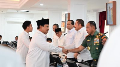Panglima TNI Hadiri Sidang Kabinet Paripurna Pimpinan Presiden RI Istana Negara